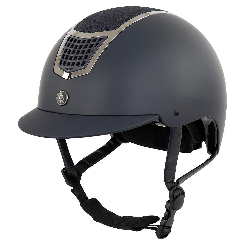 BR Lambda Glitter Binicilik Kaskı (Navi/Gunmetal)