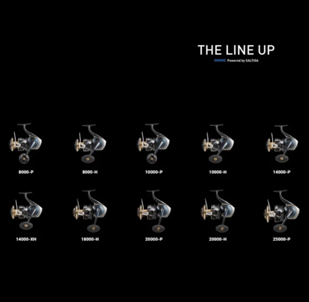 Daiwa 25 Saltiga 8000-P