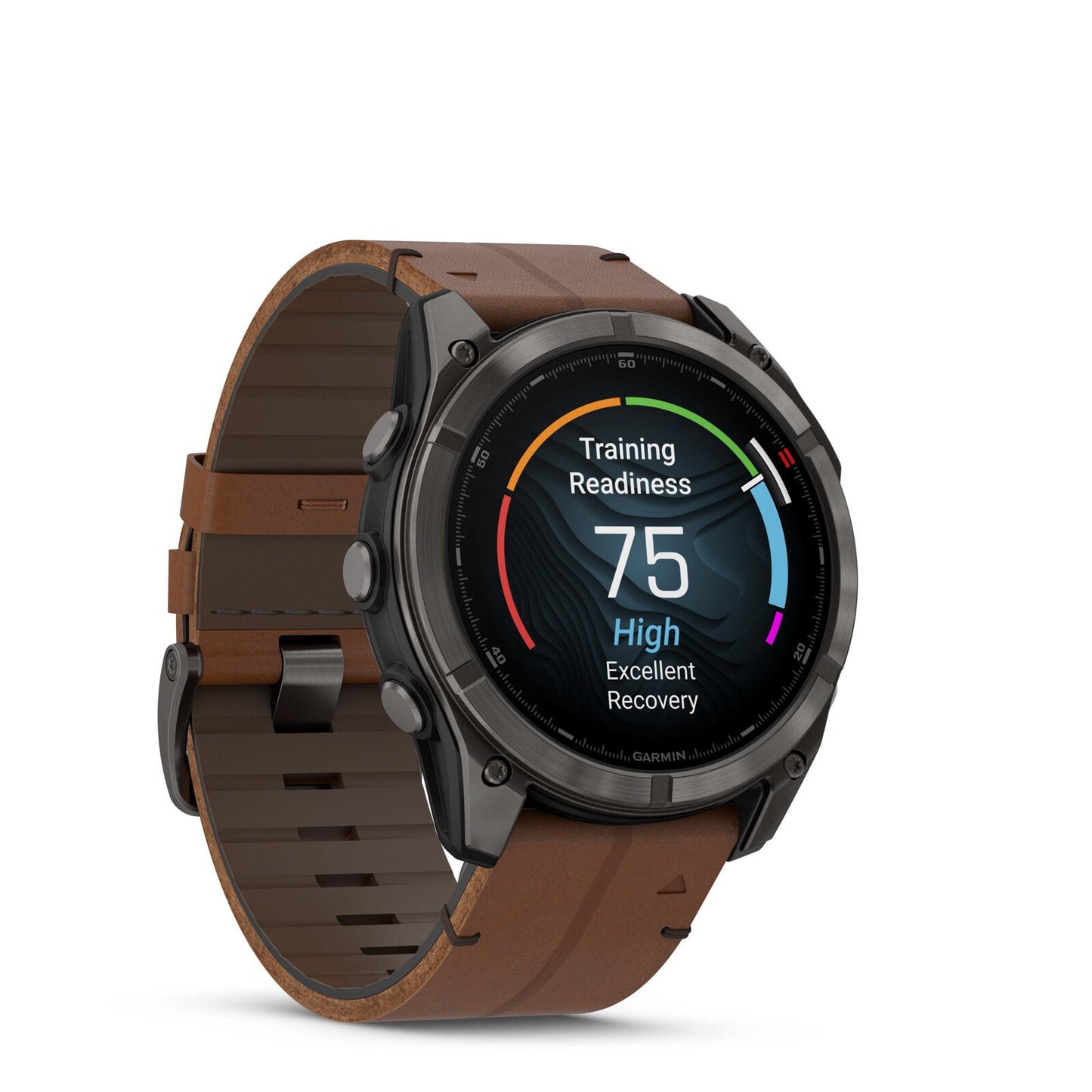 Garmin Fēnix® 8 Pro 51mm AMOLED Akıllı Saat – Kahverengi Kayış