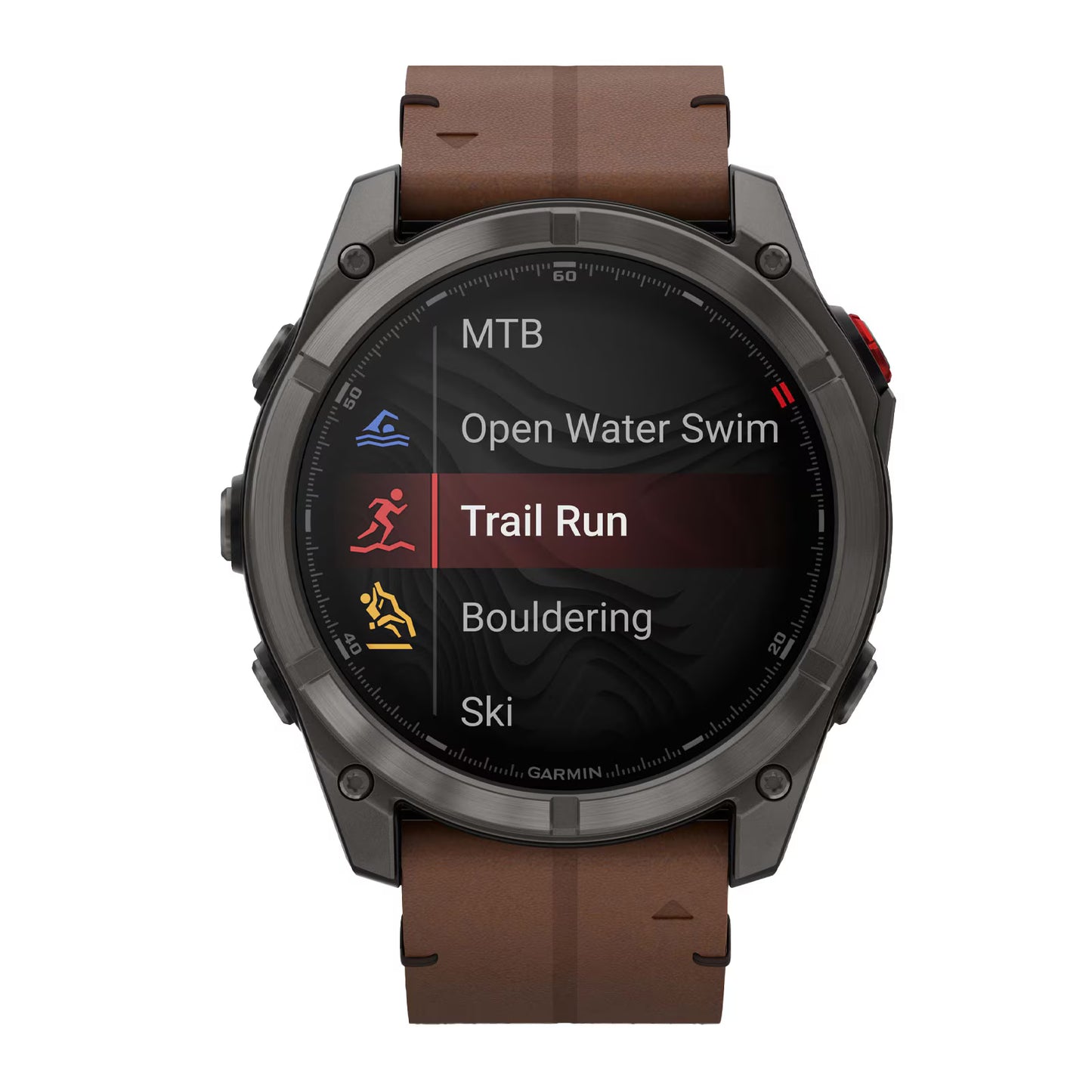 Garmin Fēnix® 8 Pro 51mm AMOLED Akıllı Saat – Kahverengi Kayış