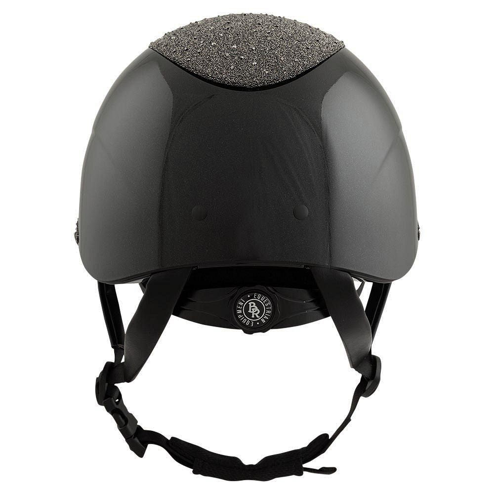 BR Theta Plus Binicilik Kaskı (Black/Gunmetal)