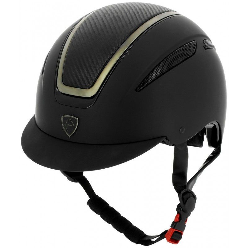 Equitheme EQT Agris Binicilik Kaskı (Black/Carbon)