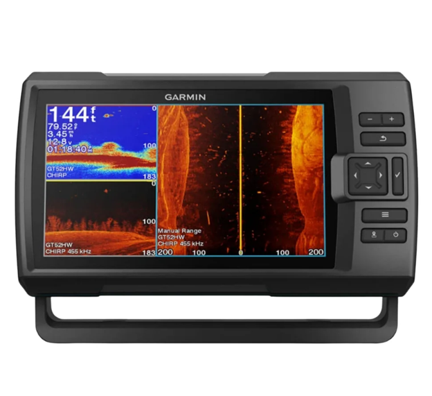 Garmin Fishfinder Striker Vivid 9sv + Transducer