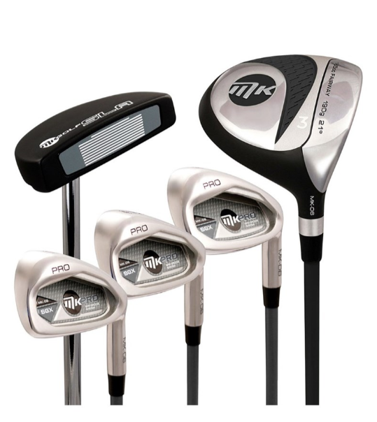 MKids Pro Junior Golf Seti – Yarım Set (12–14 Yaş, Siyah , Sol El)