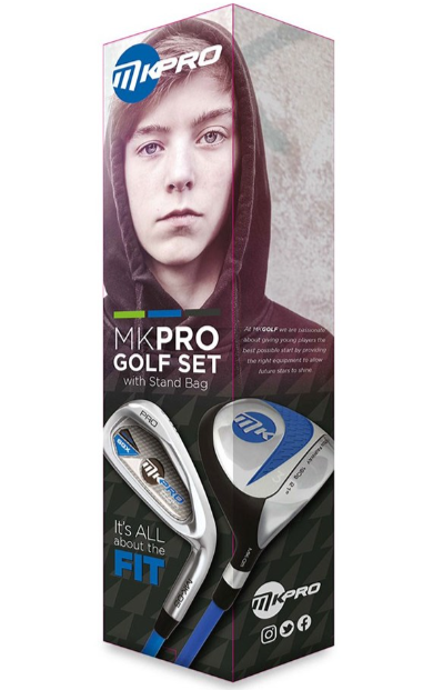 MKids Pro Junior Golf Seti – Yarım Set (12–14 Yaş, Siyah , Sol El)