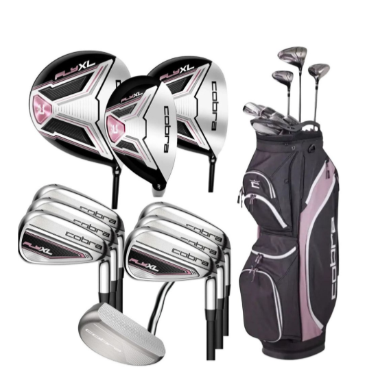 Cobra FLY-XL2 Kadın Golf Seti – 11 Parça (Sağ El, Grafit Şaft)