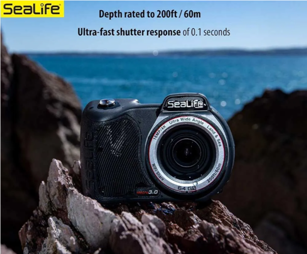 Sealife Micro 3.0 Pro 3000F Color Boost Su Altı Kamerası