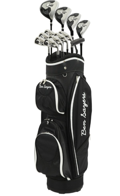 Ben Sayers M8 Kadın Golf Seti – 13 Parça (Black / White)